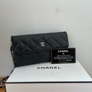 Chanel crossbody wallet bag authentic